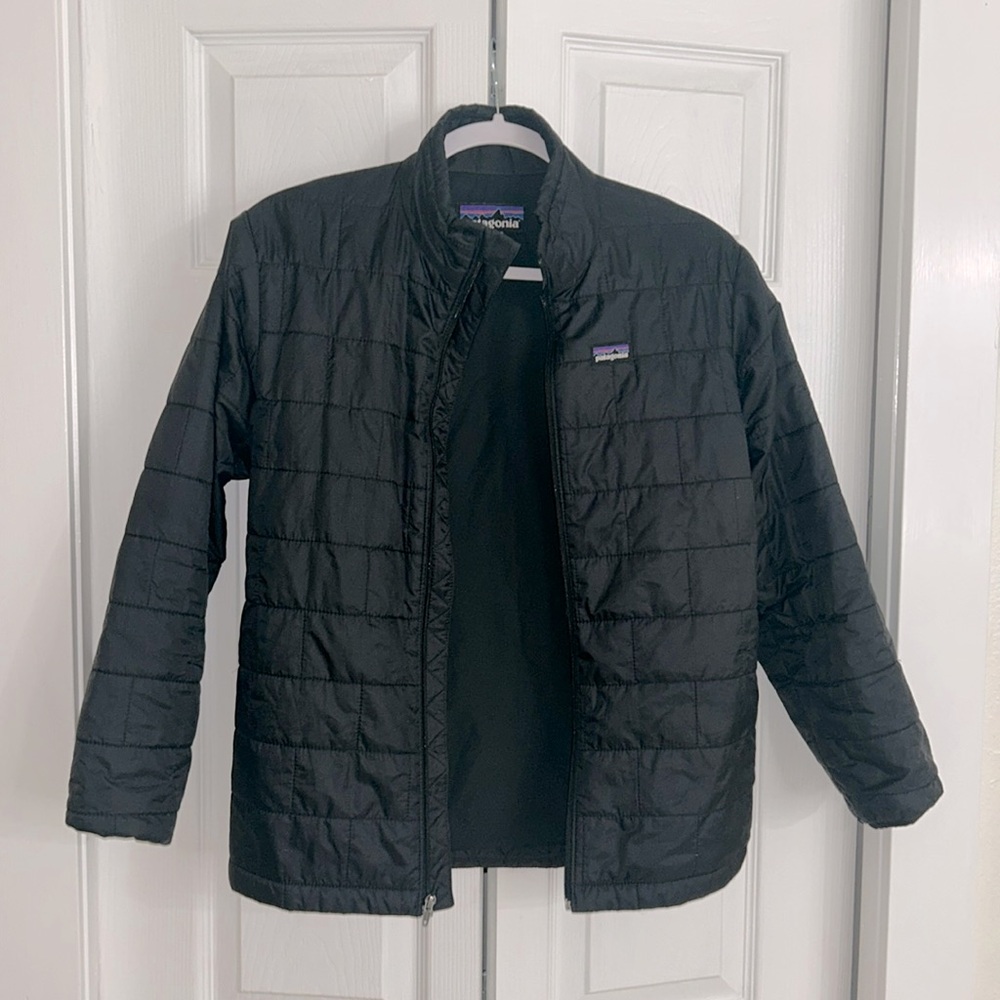 Nano Puff Girls L (women’s XS) Black Jacket